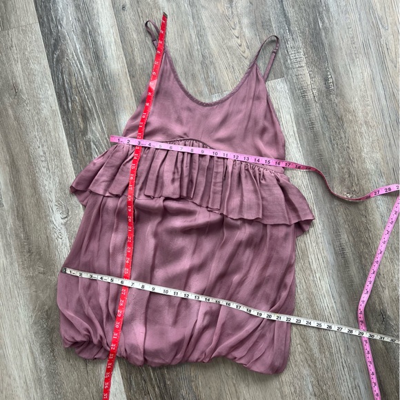 Stella McCartney Silk Chiffon bubble slip dress in Iris - Picture 10 of 13